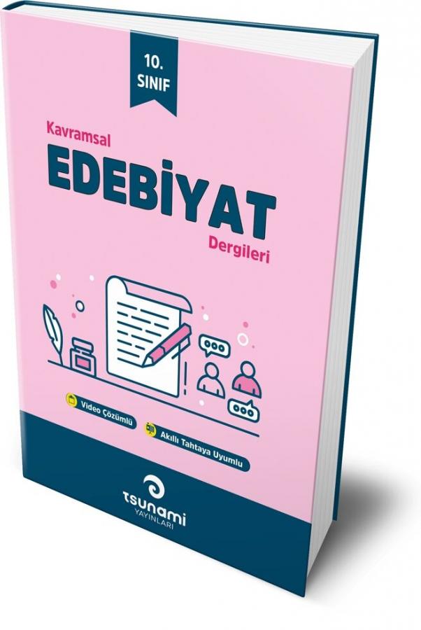10. Sınıf Türk Dili ve Edebiyatı Kavramsal Dergileri 4 Fasikül Tsunami Yayınları