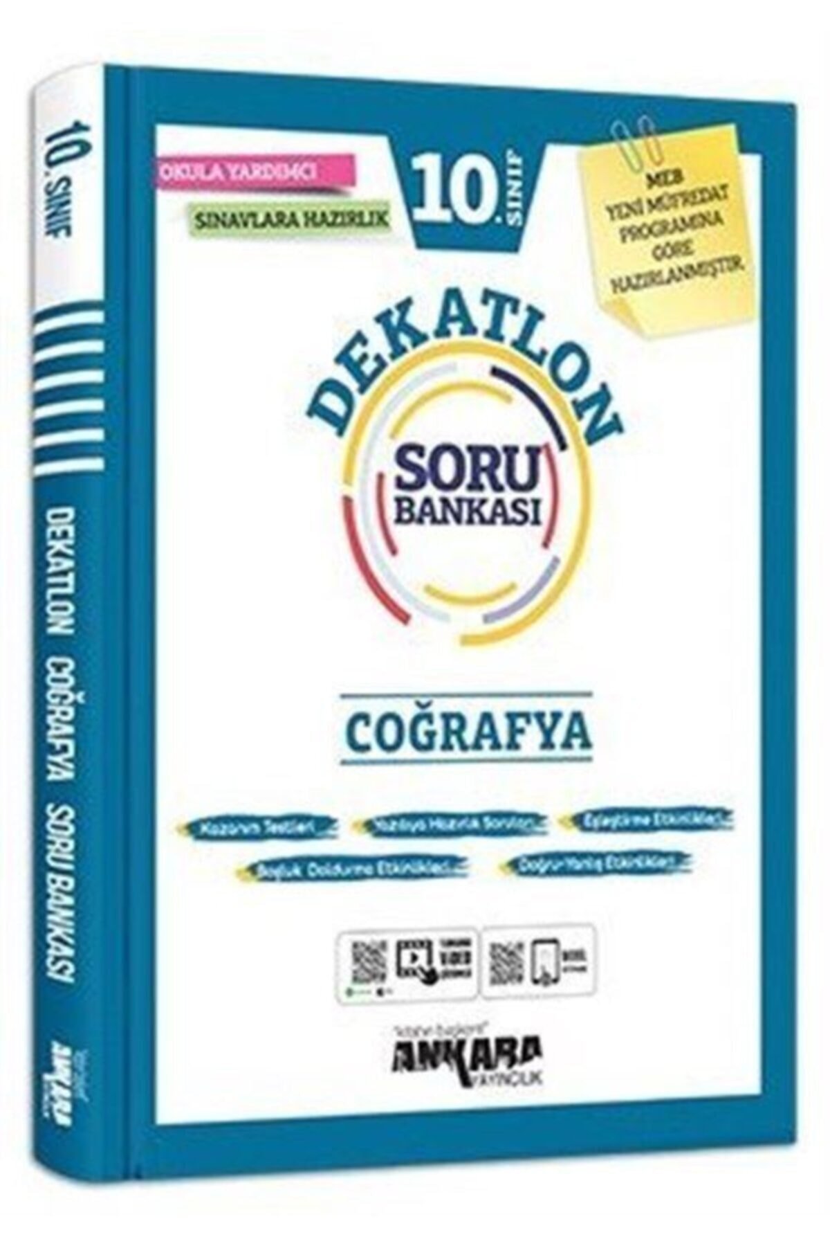 10. Sınıf Coğrafya Dekatlon Soru Bankası Ankara Yayıncılık