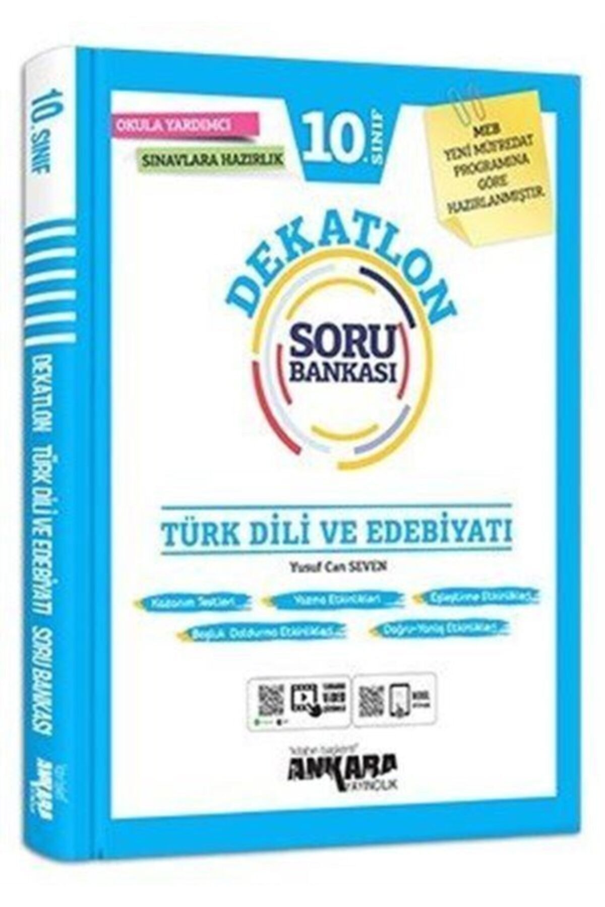 10. Sınıf Türk Dili ve Edebiyatı Dekatlon Soru Bankası Ankara Yayıncılık