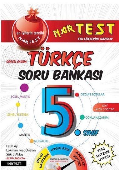 5.SINIF TÜRKÇE SORU BANKASI NARTEST YAYINLARI 