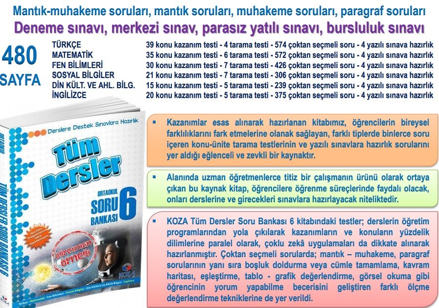 6-sinif-tum-dersler-koza-soru-bankasi-bilgi