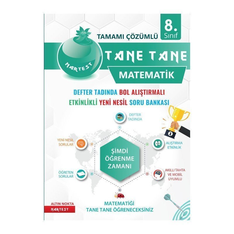 8.SINIF MATEMATİK SORU BANKASI NARTEST YAYINLARI
