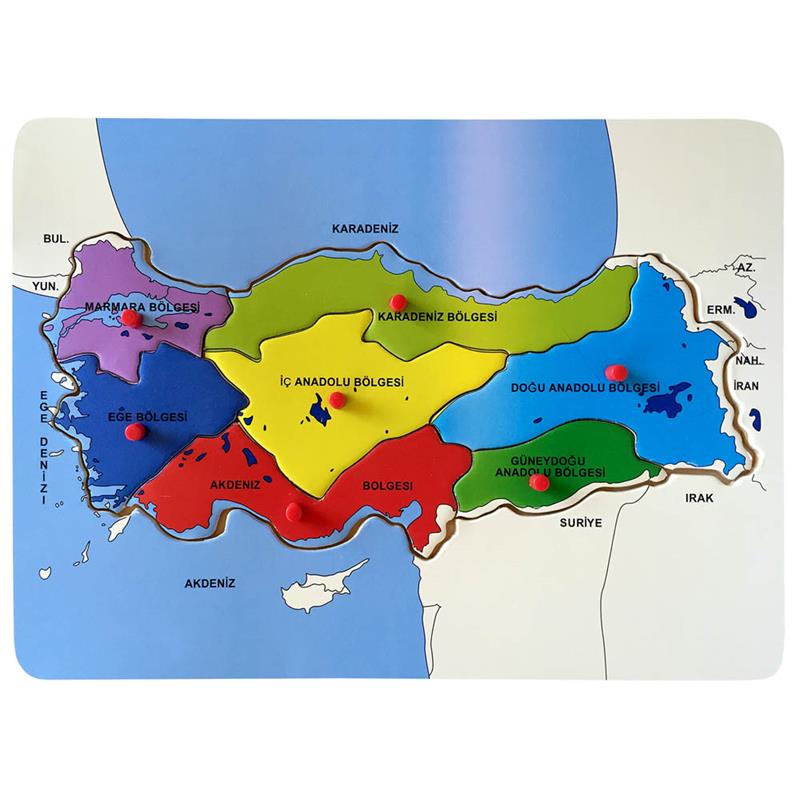 BU-BU AHŞAP PUZZLE TÜRKİYE