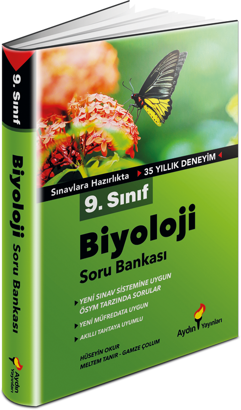 9. Sınıf Biyoloji Soru Bankası Aydın Yayınları