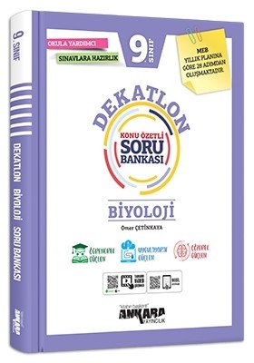 9. Sınıf Dekatlon Biyoloji Konu Özetli Soru Bankası