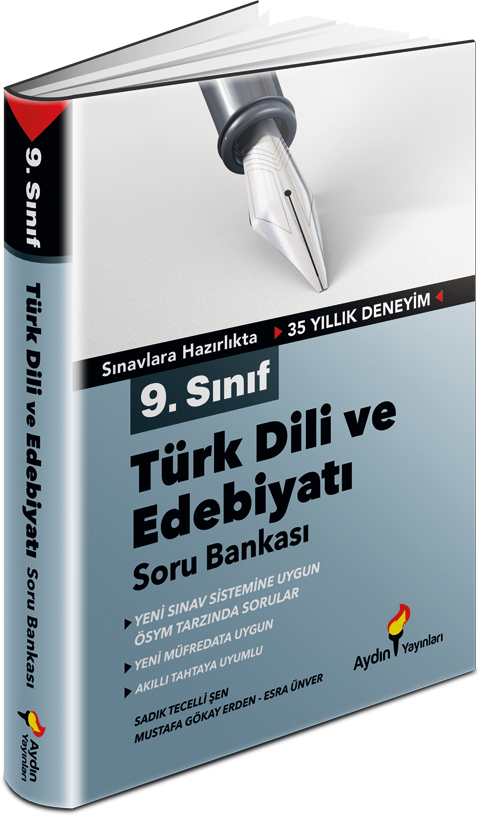 9. Sınıf Türk Dili ve Edebiyatı Soru Bankası Aydın Yayınları