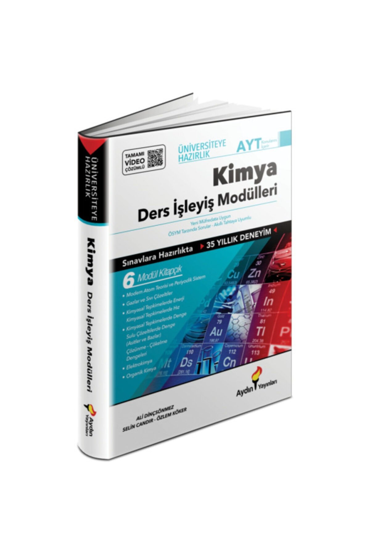 Aydın Yayınları Ayt Kimya Ders Işleyiş Modülleri 6 Lı Set