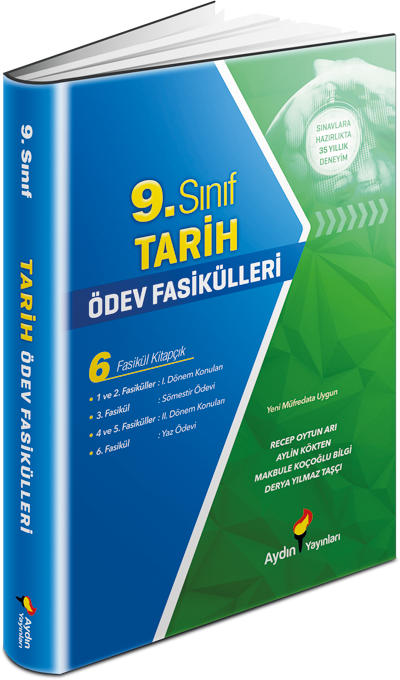 9.sınıf tarih ödev fasikülleri aydın yayınları