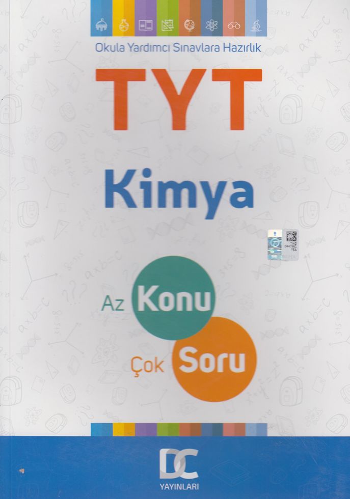 DC YAYINLARI TYT KİMYA AZ KONU ÇOK SORU
