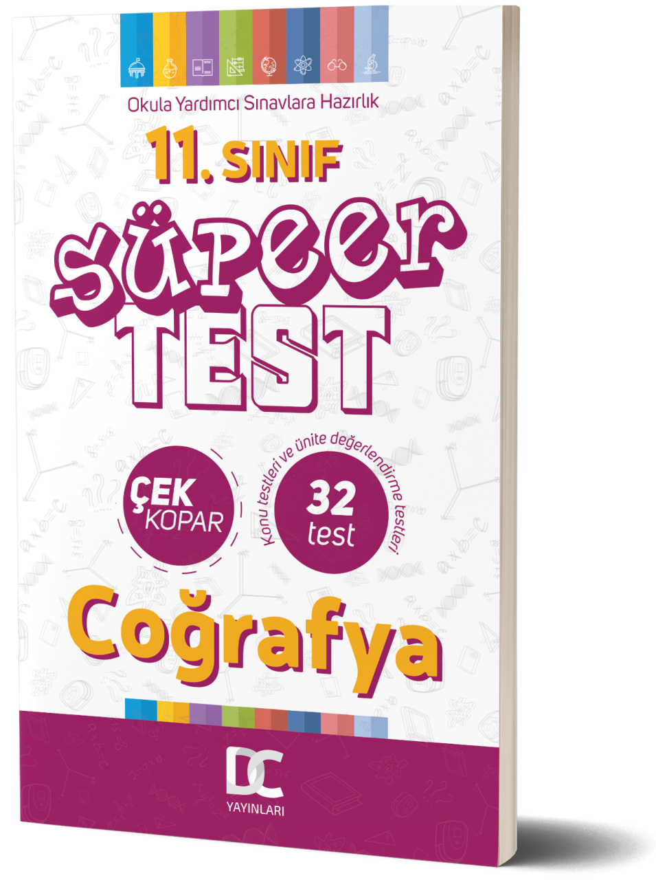 11. SINIF COĞRAFYA SÜPER TEST ÇEK KOPAR DC YAYINLARI 2020