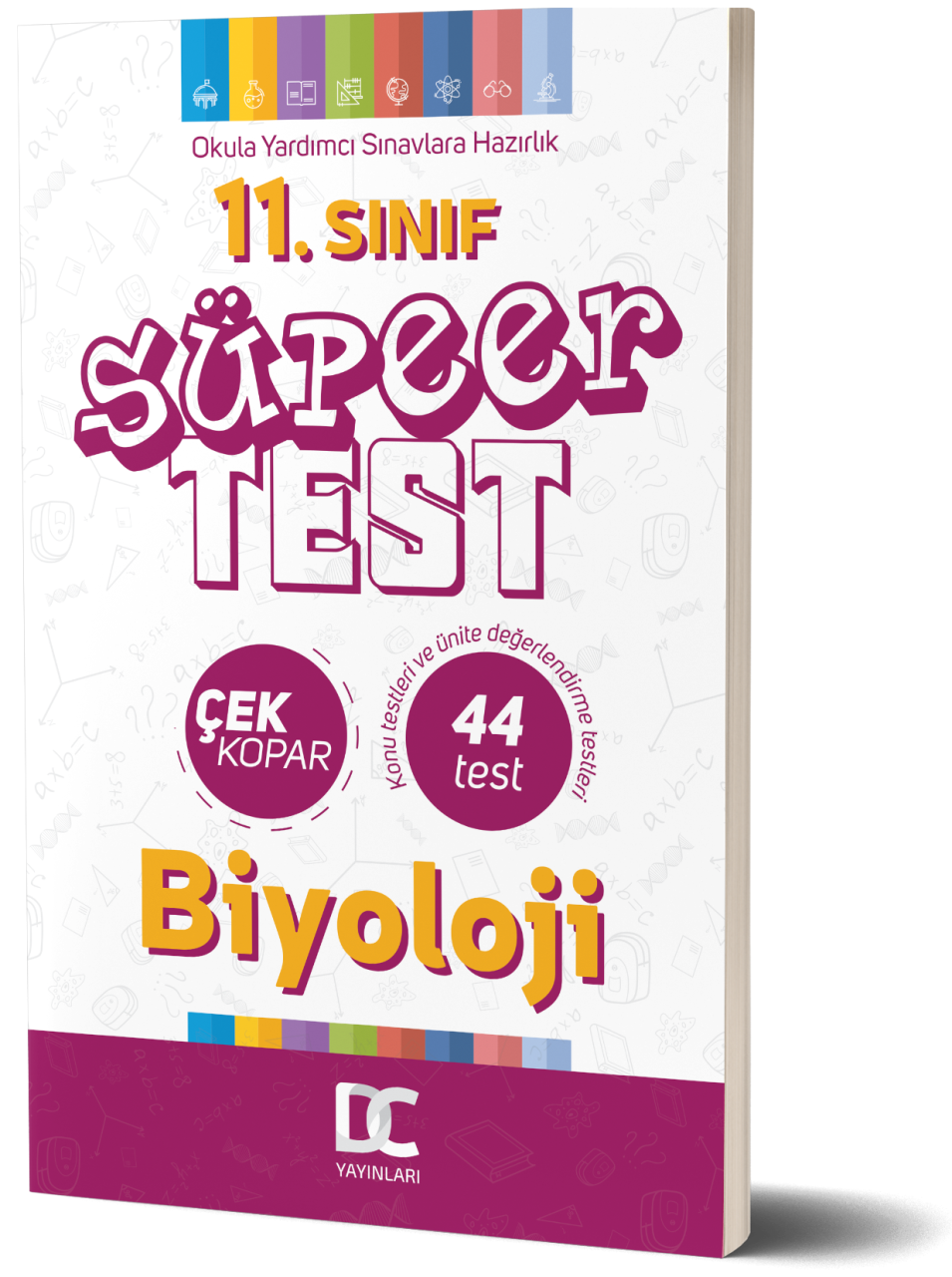 11. SINIF SÜPER TEST BİYOLOJİ ÇEK KOPAR DC YAYINLARI