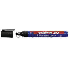 EDDİNG PİGMENT MARKÖR SİYAH E-30