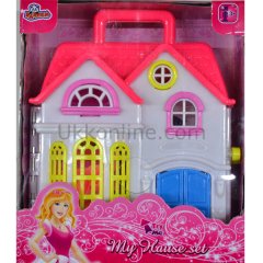 978R/CB686-6 KUT.IŞIKLI SESLİ BEBEK EVİ ŞATO