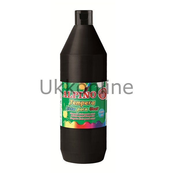 ALPİNO SULUBOYA TEMPERA 500 ml DM 000183 SİYAH