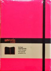 MYN126 MYNOTE CASE NEON BLACK SİYAH DEFTER 14X20 96 YP DUZ