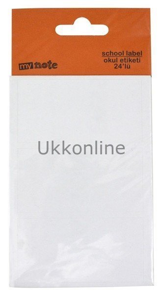 UC1400-2 UC OKUL ETİKETİ 8X3 24LU DÜZ