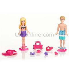 Mega Bloks Barbie'nin Havuz Partisi Oyun Seti