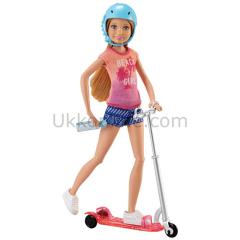 Mattel DVX57 Barbie Ailesi Stacie ile Scooter Eğlencesi