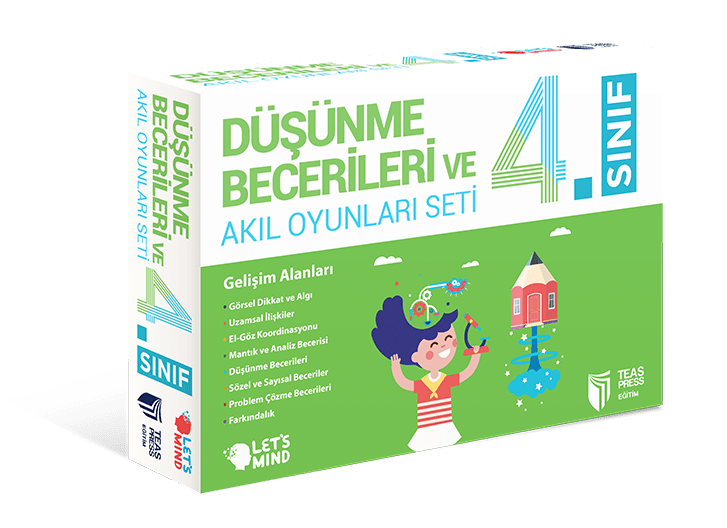 LETS MIND OZEL OKUL 4. SINIF SETİ (5 KİTAP + OYUN)