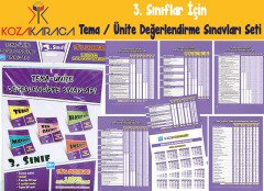 3. Sınıf Ünite / Tema Değerlendirme Sınavları Seti