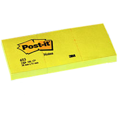POSTİT NOT KAĞIT 653 38-51 SARI
