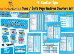 4. Sınıf Ünite / Tema Değerlendirme Sınavları Seti