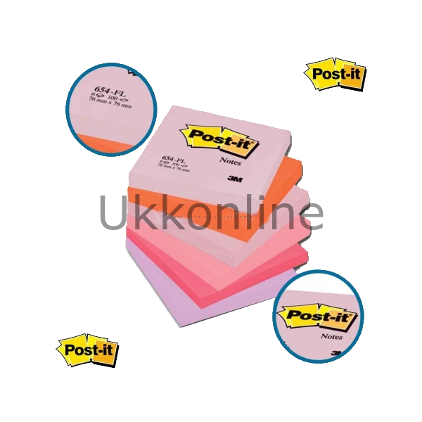 POSTİT NOT KAĞIT 654 76-76 FL