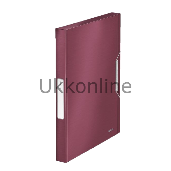 LEİTZ STYLE LASTİKLİ DOSYA KALIN BORDO