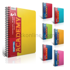 GIPTA AYRAÇLI DEFTER ACADEMY PP KPK A-4 2+1 120 YP