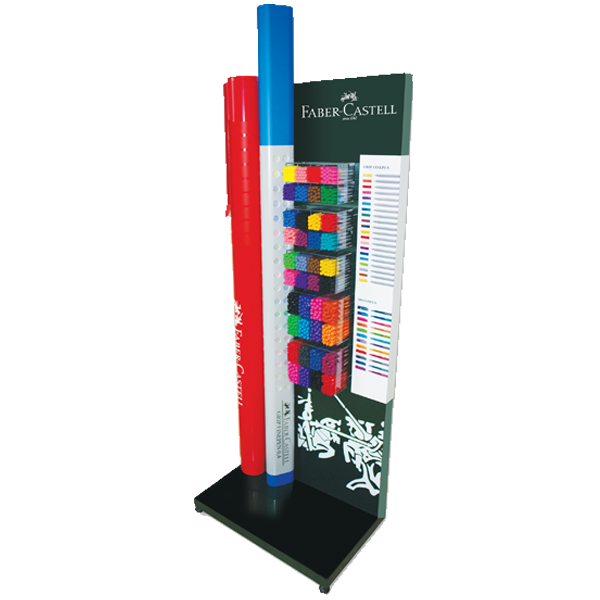 FABER KEÇE UÇ KALEM FİNEPEN+BROADPEN 800 LÜ STAND