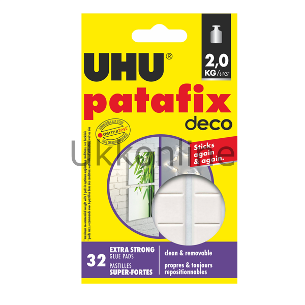 UHU HAMUR YAPIŞTIRICI PATAFİX HOMEDECO