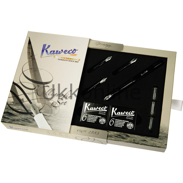 KAWECO KALİGRAFİ SET SİYAH 10000229