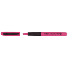 BİC FOSFORLU KALEM BRİTE LİNER GRİP PEMBE
