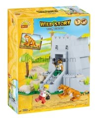 22220 COBI TIGER HABITAT 220PCS WILD STORY