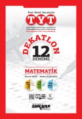 ANKARA YAYINLARI YKS TYT DEKATLON MATEMATİK 12 DENEME