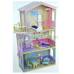 3491 EGT.AHŞAP BEBEK EVİ 3 KATLI
