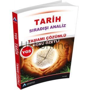 YGS TARİH KONU ÖZETLİ TAMAMI ÇÖZÜMLÜ SORU BANKASI