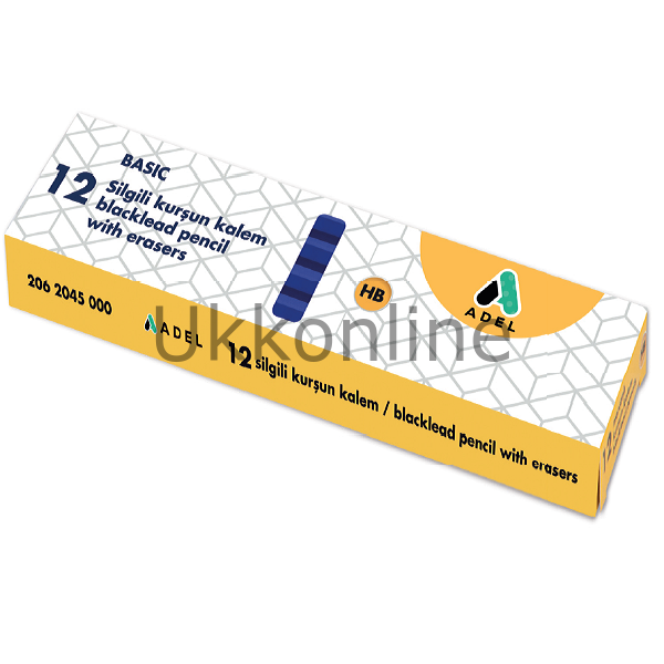 ADEL BASİC KÖŞELİ SİLGİLİ KURŞUN K HB
