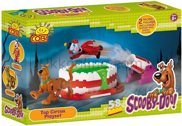23081 COBI BIG SCOOBY DOO TOP CIRCUS PLAYSET 56PCS