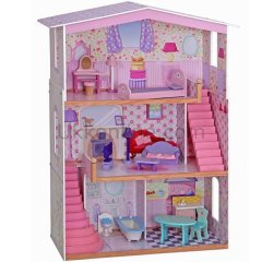 3547-MT EĞİT.3 KAT EŞYALI AHŞAP BEBEK