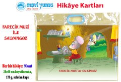 Farecik Muzi ile Salyangoz Hikaye Kartı
