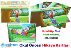 Farecik Muzi ile Elma Ağacı Hikaye Kartı (3-4-5 yaş)