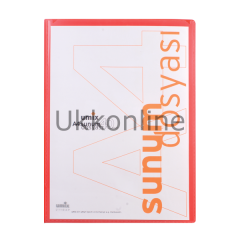 UMİX KATALOG DOSYA STANDART 40 LI KIRMIZI
