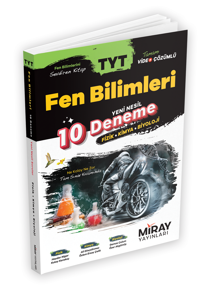 Miray Tyt Fen Bilimleri 10'lu Deneme