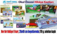 Pembe Balık ile Yumurtalar Hikaye Kartı (3-4-5 yaş )
