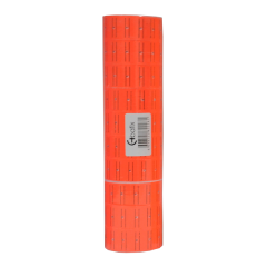 BAFİX MAKİNE ETİKETİ KIRMIZI 10 LU