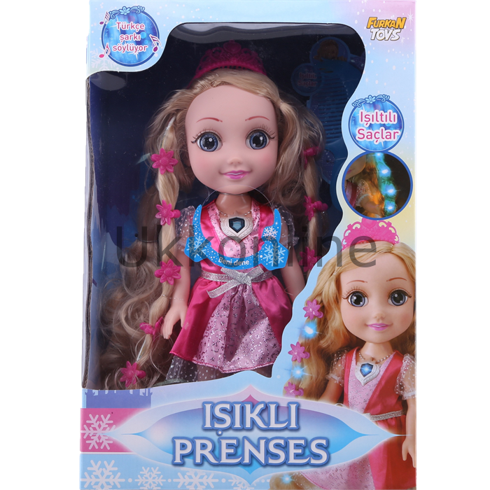 Furkan 32321 Işıklı Prenses Bebek
