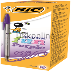 BİC TÜKENMEZ CRİSTAL FUN 1.6 MOR
