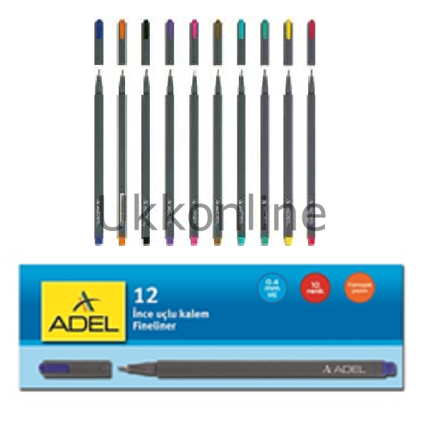 ADEL FİNELİNER 0.4 SİYAH 12 Lİ YL