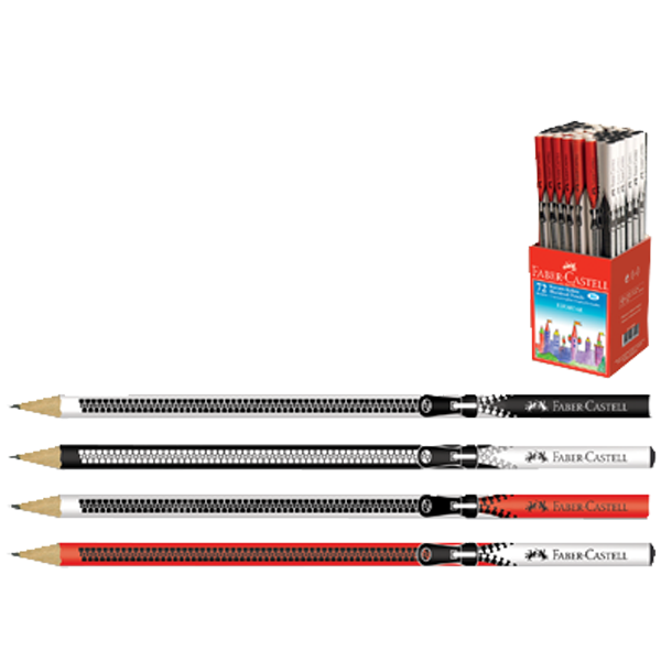 FABER KURŞUNKALEM FERMUAR DESENLİ DİPLİ 72 Lİ